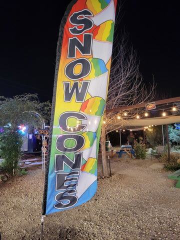 PIGEON COOP SNOWCONE and Rolled Ice cream is Open @ The Pigeon's Coop of Carlsbad, NM