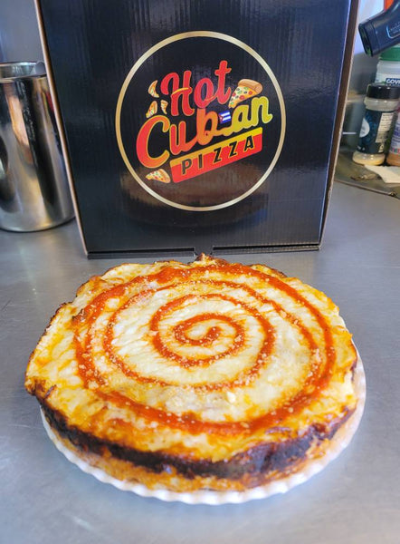 HOT CUBAN PIZZA at The Pigeon's Coop of Carlsbad, NM