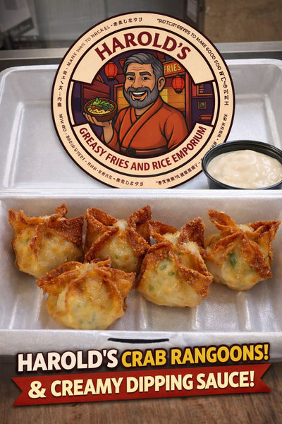 Harold's Greasy Fries and Rice Emporium at The Pigeon's Coop of Carlsbad, NM