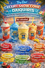 Rolled ICECREAM SOFT SERVE and   Snow Cones to The Pigeon's Coop of Carlsbad, NM