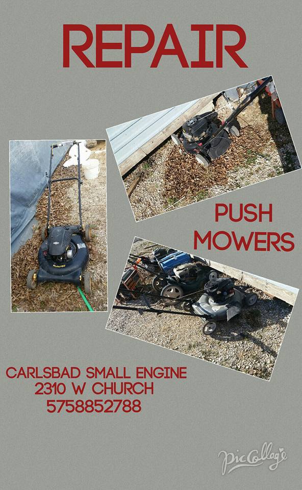 Small Engine Equipment repair lawn mowers Carlsbad Small Engine