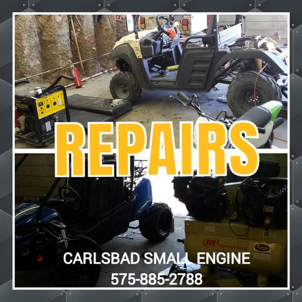 Small Engine Equipment repair- lawn mowers