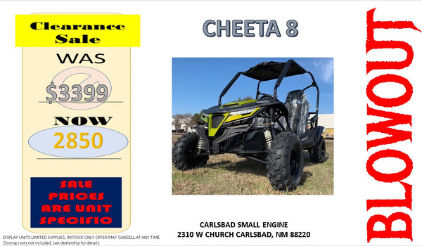 Cheetah 8 Go Kart