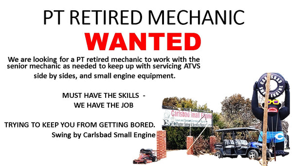 Repair MECHANIC JOB - PICK UP A GREAT CAREER