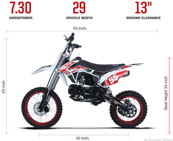 Pro-X 125, BMS Dirt Bike
